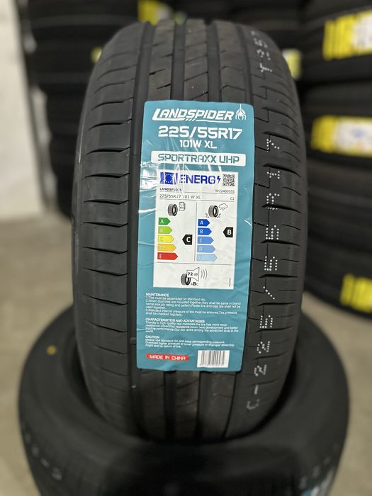 Нови летни гуми LANDSPIDER UHP 225/55R17 101W XL НОВ DOT БОРД 2255517