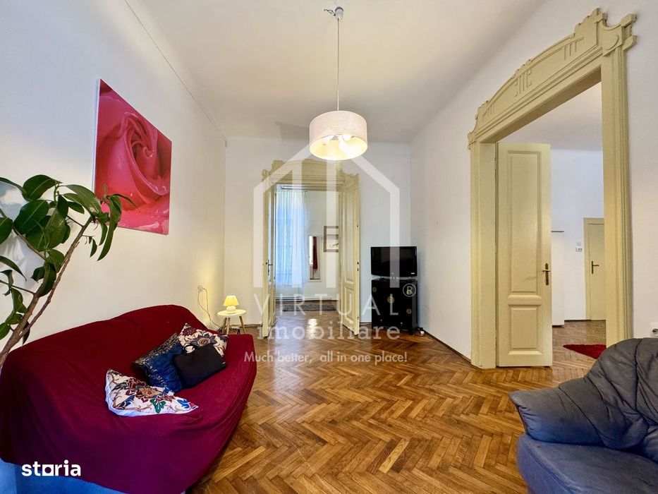 Apartament cu 2 camere, 90mp utili, pet friendly - Ultracentral