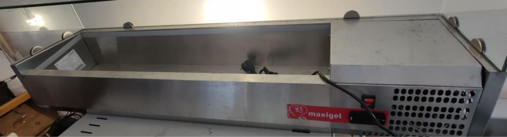 Plita, fripteoza, vitrina frigo