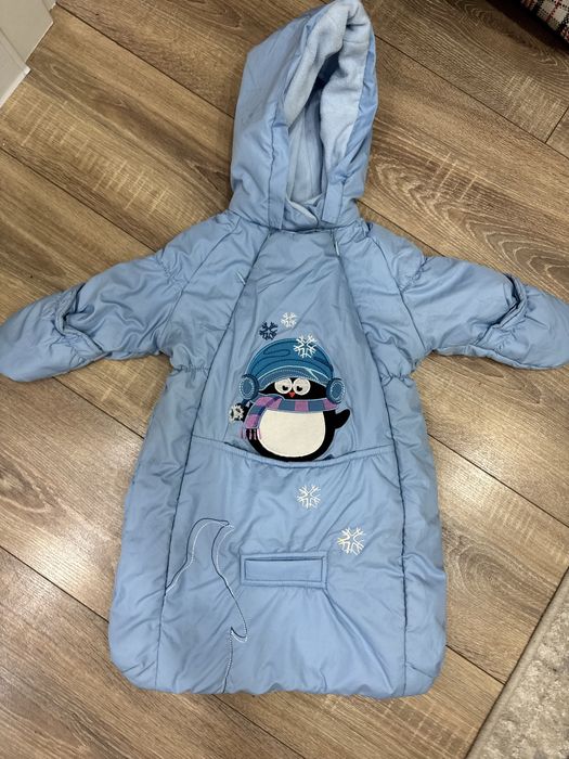 Конвер для новорожки на холодную осень