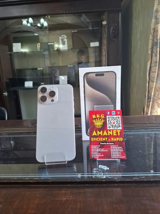 Iphone 15 Pro Max 256gb Amanet BKG