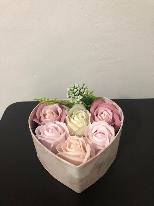 Сапунени рози за подарък