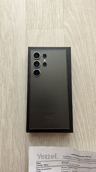 Samsung S24 Ultra 512GB/12GB в Гаранция!