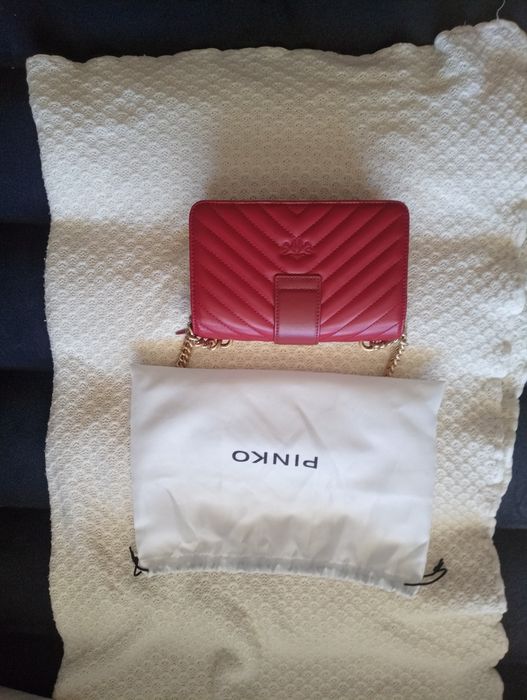 Кожена Чанта Пинко