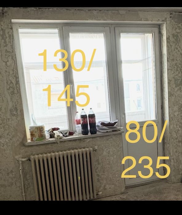 Tamplarie termopan geam + usa balcon -WIN