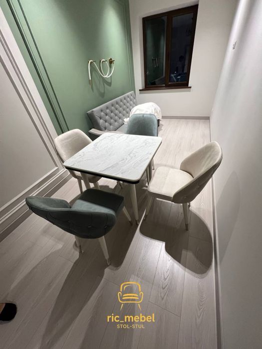 Stol stul kafe va oshxona uchun mojalangan