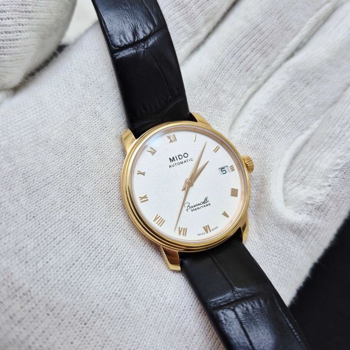 Ceas Mido, Baroncelli 39 mm Automatic Zeus Amanet Militari 35073