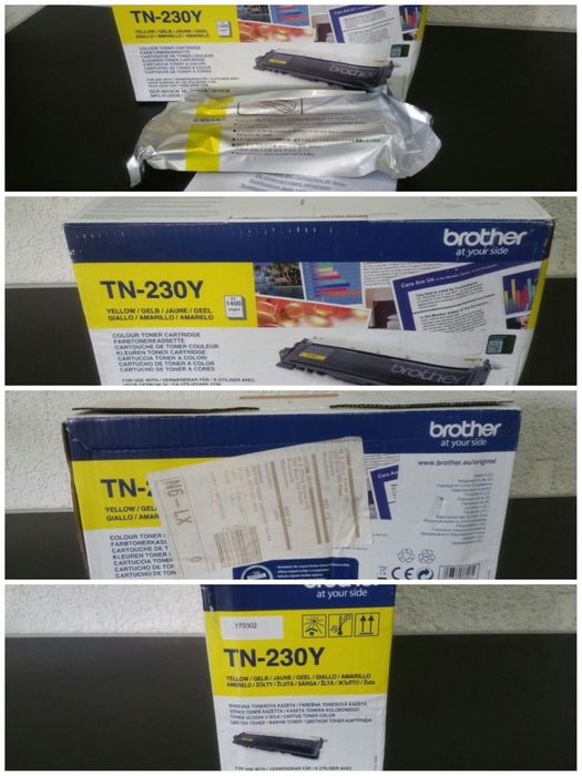 toner HP brother tn 230y dr 1050 imprimanta laserjet pro CF540 tambur
