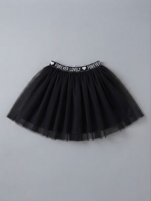 Fusta scurta cu volane tulle tenis de printesa eleganta