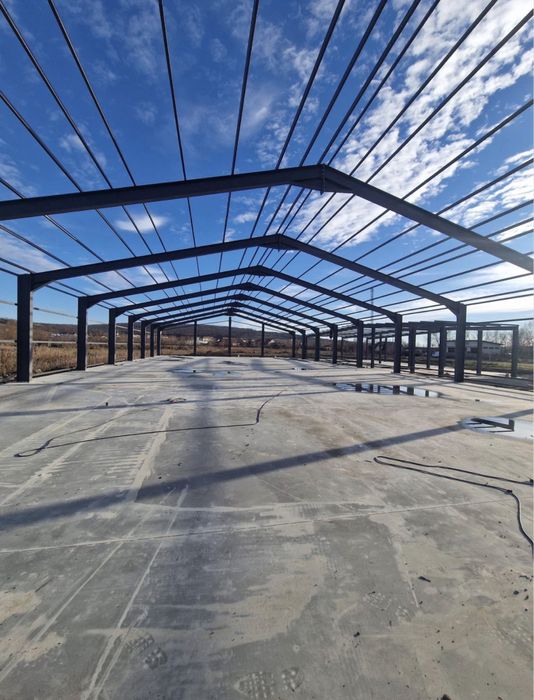 Vând fac hale structuri metalice diferite dimensiuni