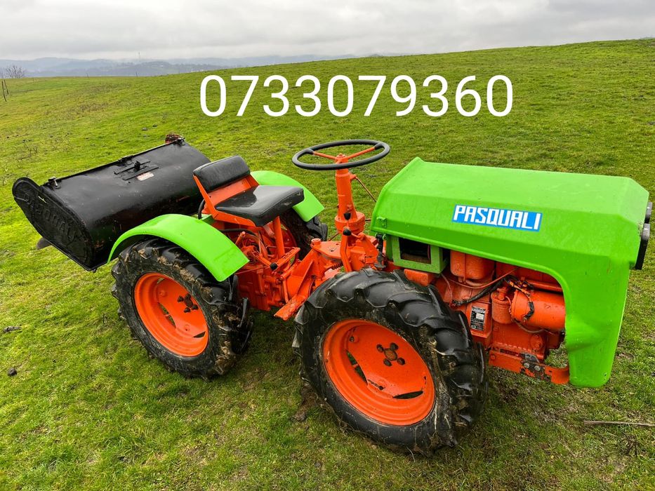 Tractoaș articulat pasquali 4x4