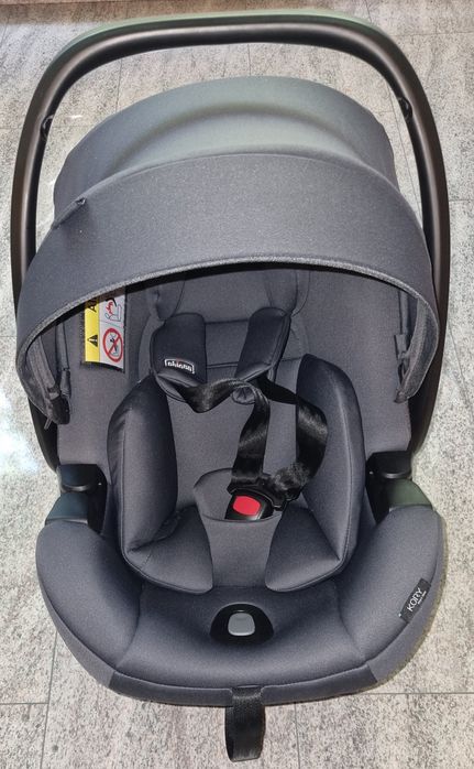 Scoică auto Chicco Kory i-Size, stare foarte bună, 0–13 kg gri