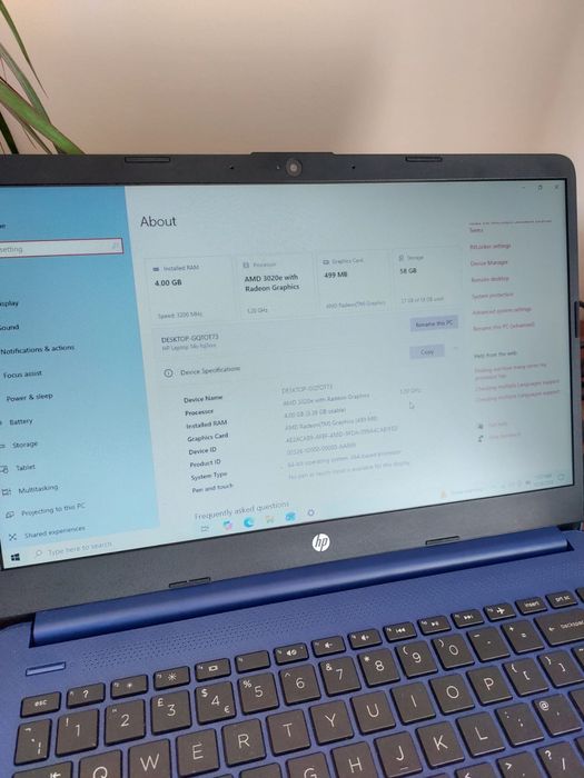 Laptop hp stream