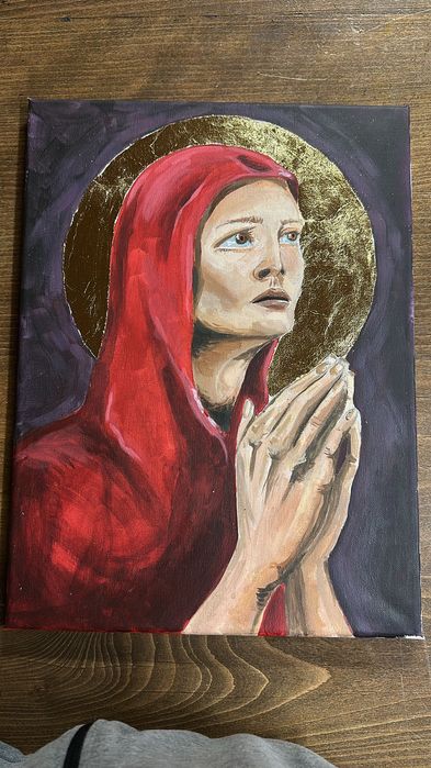 pictură religioasă - rugăciune