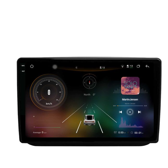 Navigatie Dedicata Skoda Fabia (2007-2014), 9Inch, Bluetooth, CarPlay