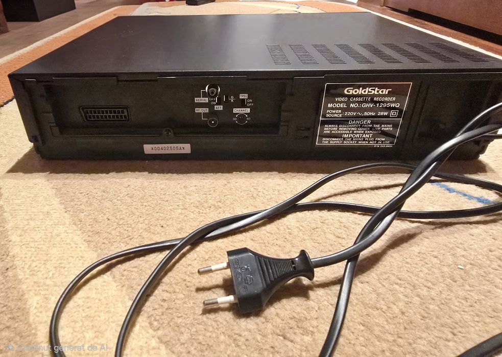 Videorecorder VHS GoldStar