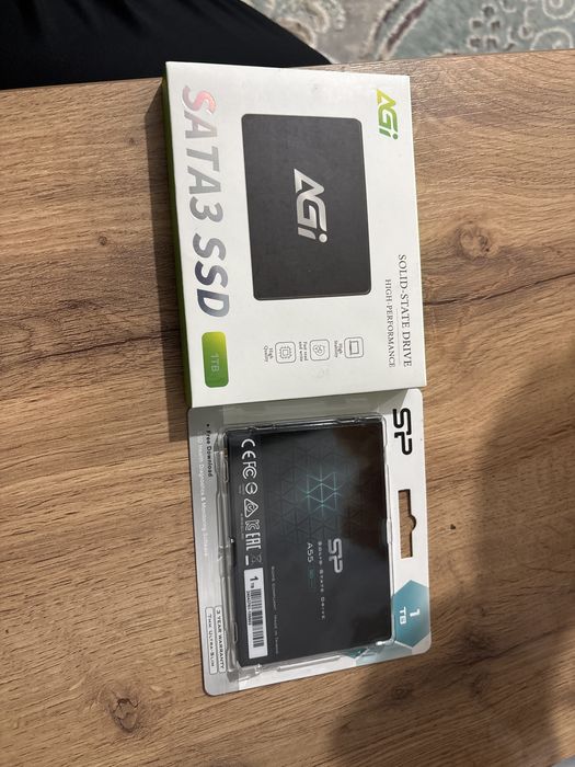 2 SSD по 1TB – AGI + Silicon Power (Новые, не использовались)