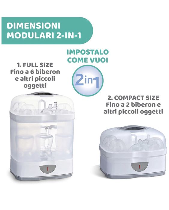 Електрически стерилизатор Chicco 2 в 1