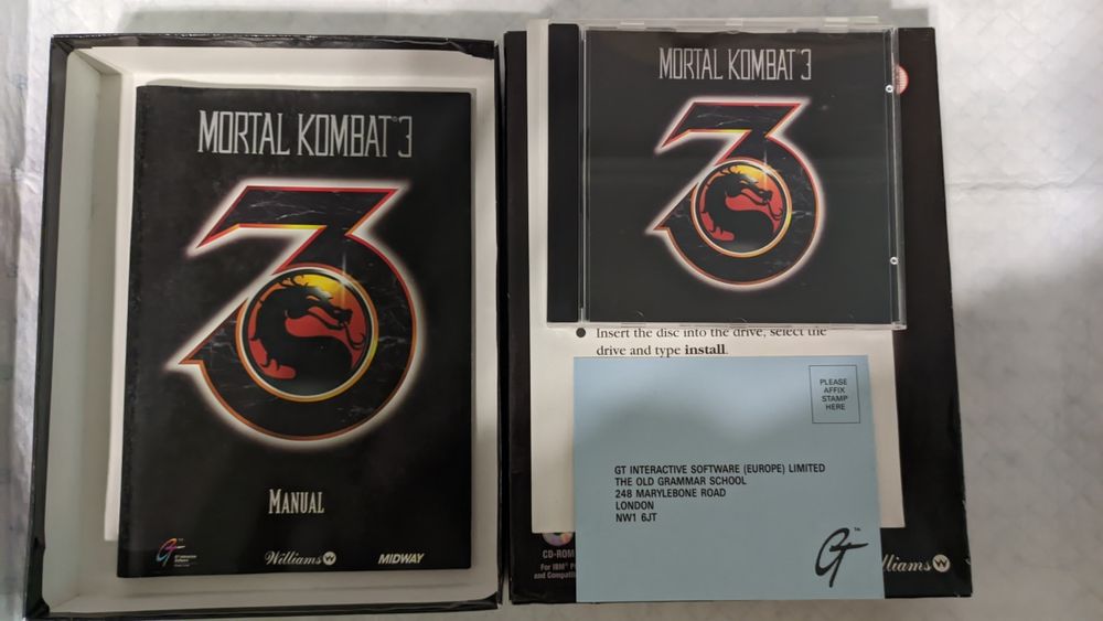 Игра для ПК Mortal Kombat 3 big box
