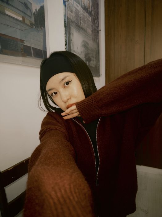 полузамок бордовый