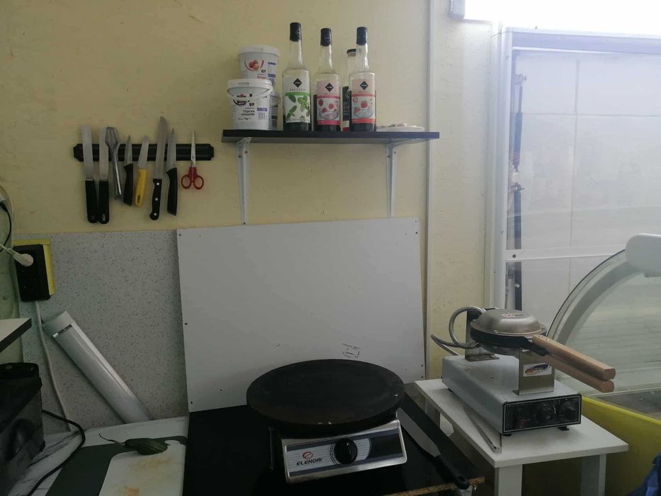 Търговски кемпер за бързо хранене