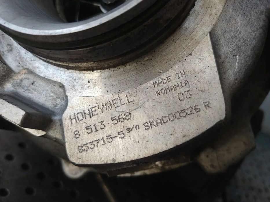 turbina mare  2.0 d n47d20d bmw seria 5 f11 f10  8513569  833715-5