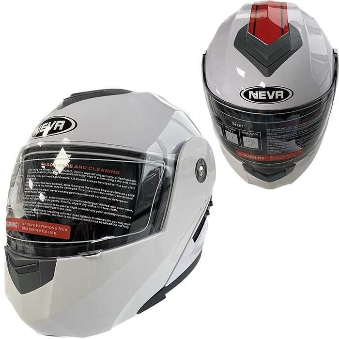 Каска за Мотор Модуларна три цвята