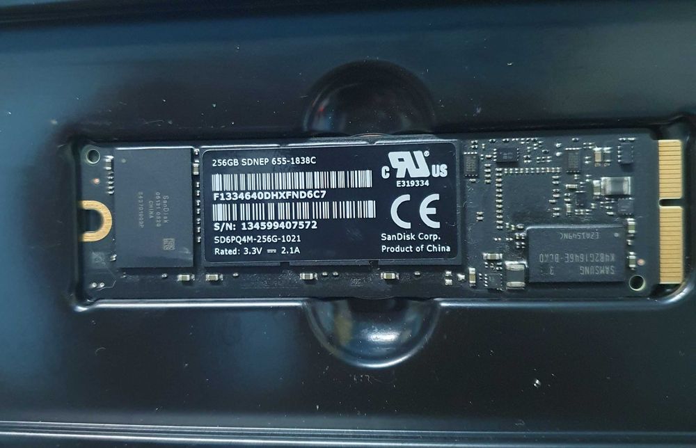 SSD apple 256 gb