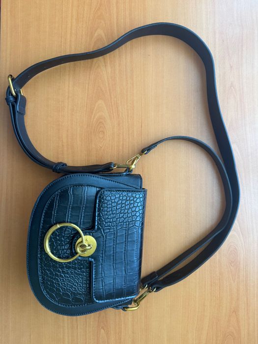 Дамска чанта Guliano Crossbody Croco Print