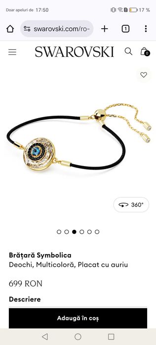 Brățară Swarovski