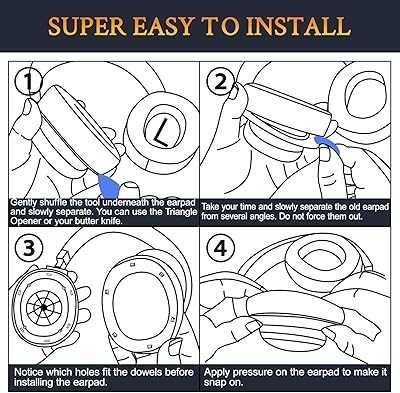 Set 2 bureti pentru casti JBL Everest Elite 750 / 750NC / V750NXT