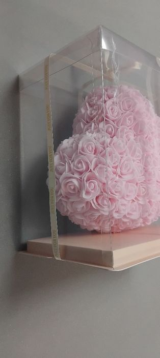 Inima din flori de săpun/ 25 cm