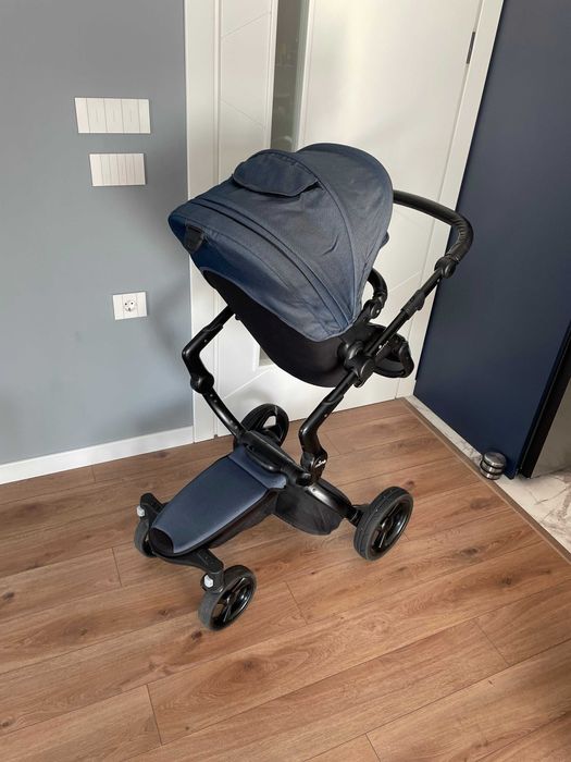 Mima Xari Sport Denim Black 2в1 - Бебешка Количка