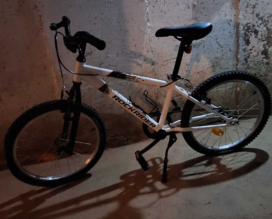 Bicicletă copii Rockrider 130 cm lungime, 80 cm înălțime, Decathlon