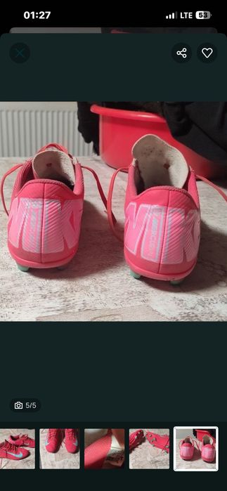 Ghete fotbal crampoane nike