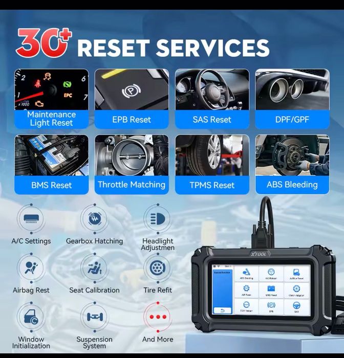 Tester diagnoza auto Xtool D6s