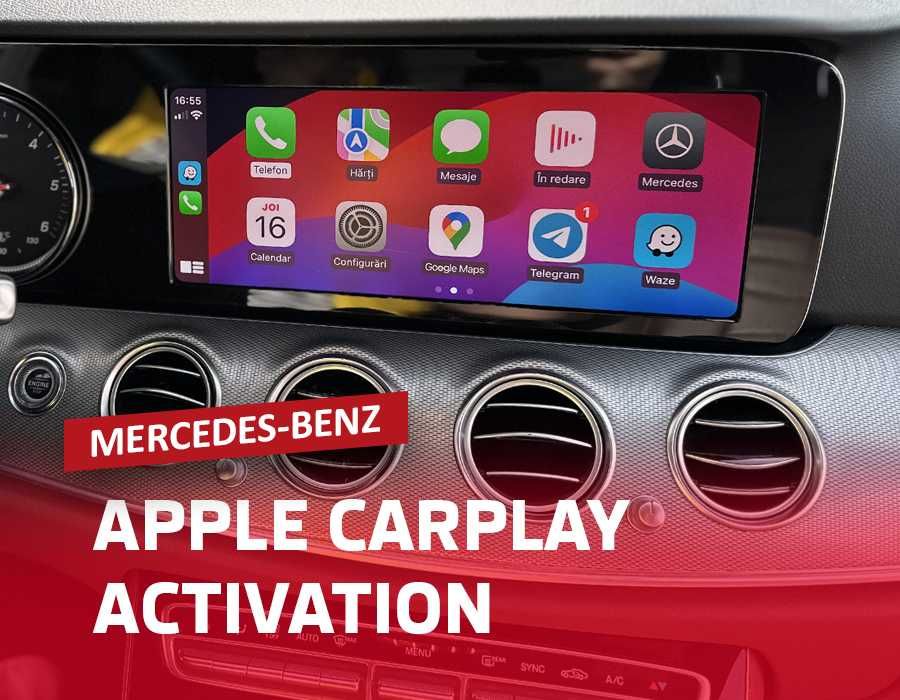 Activare Apple Carplay Android Auto Mercedes-Benz E-Class W213