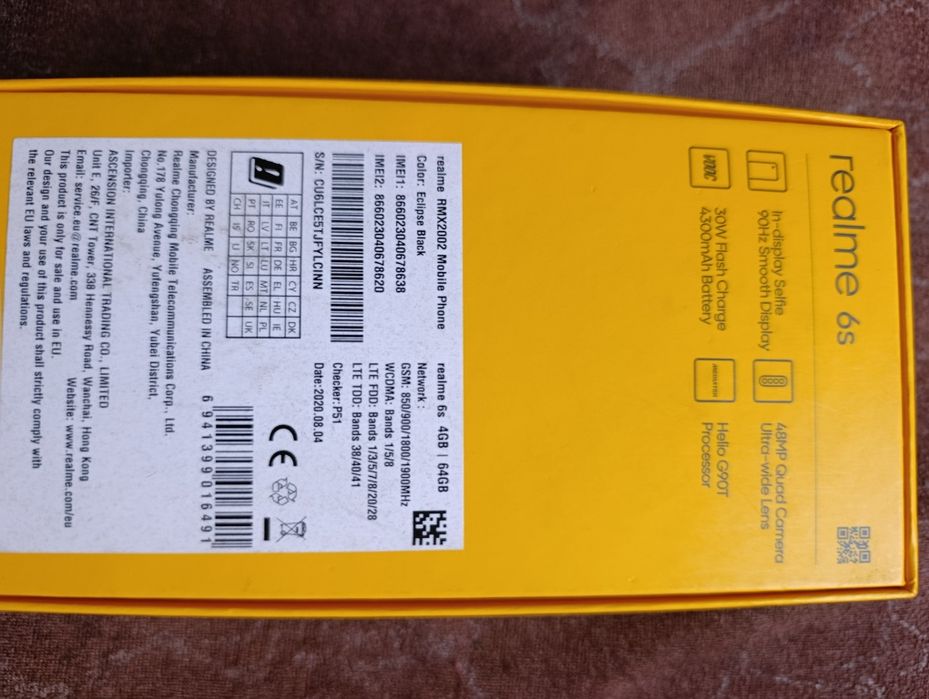 Realmi 6S запазен