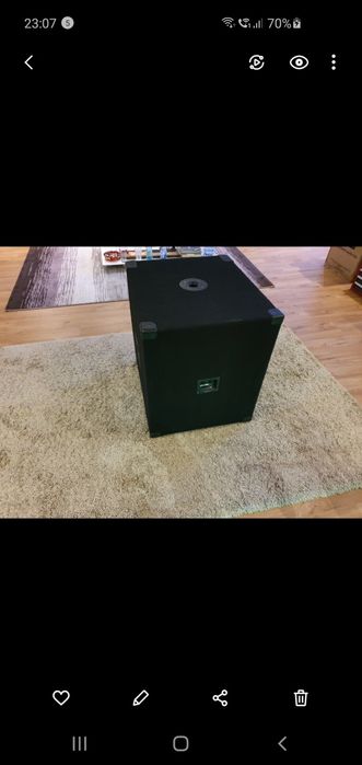 Vand subwoofer Electrovoice Ev Force 2x15 inch!