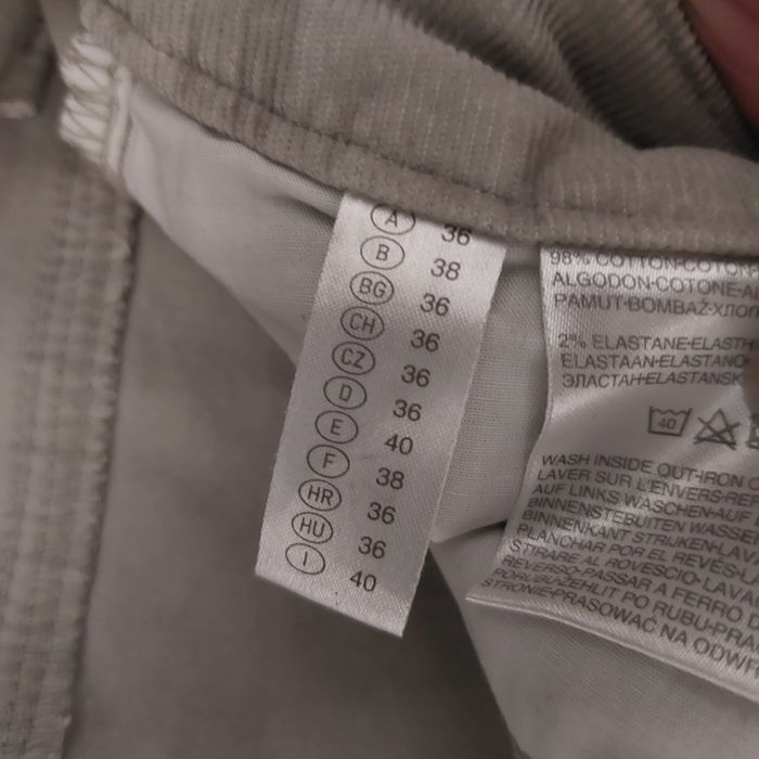 Pantaloni raiati Yessica mar. 36