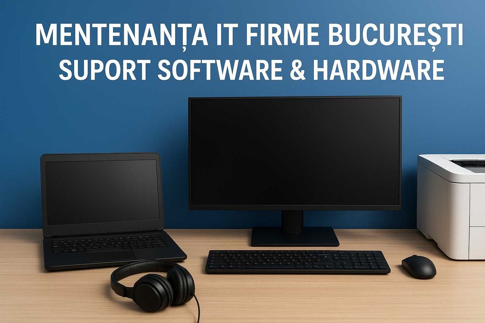 Mentenanță IT Firme București | Suport Tehnic | Administrare Rețea