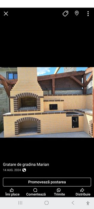 Gratare,zidite,caramida ,moderne.seminee