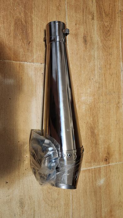 Toba conica inox 51, Cafe racer
