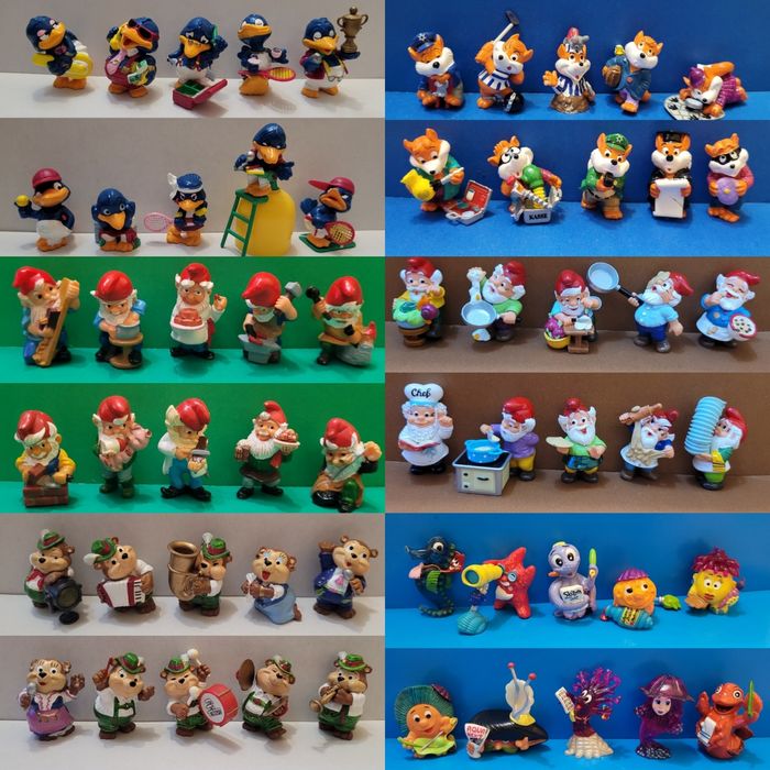 Серии Kinder Surprise 90-х