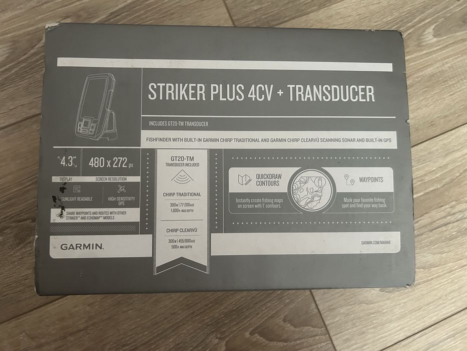 Эхолот Garmin Striker 4CV+