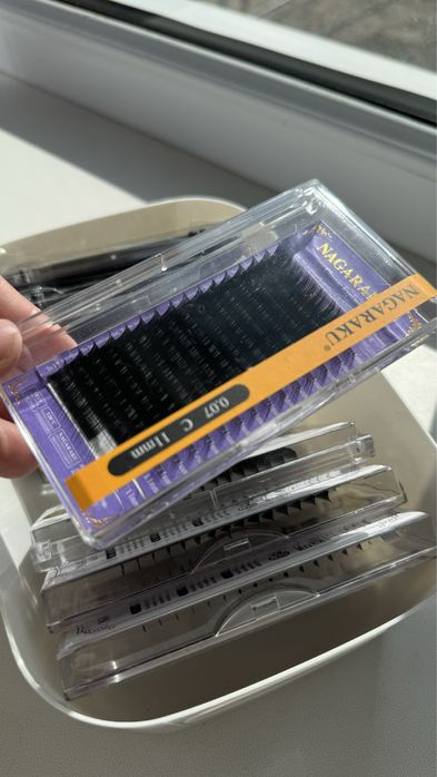 Ресницы единичные ,пучкавие