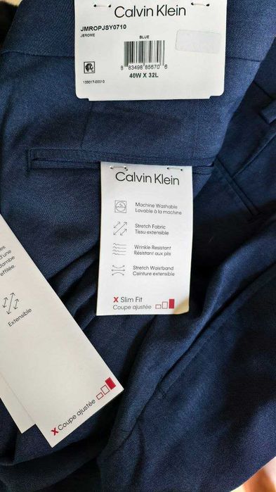 Фирменные костюмные летние брюки Calvin Klein из США