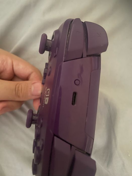 Controller nintendo switch afterglow