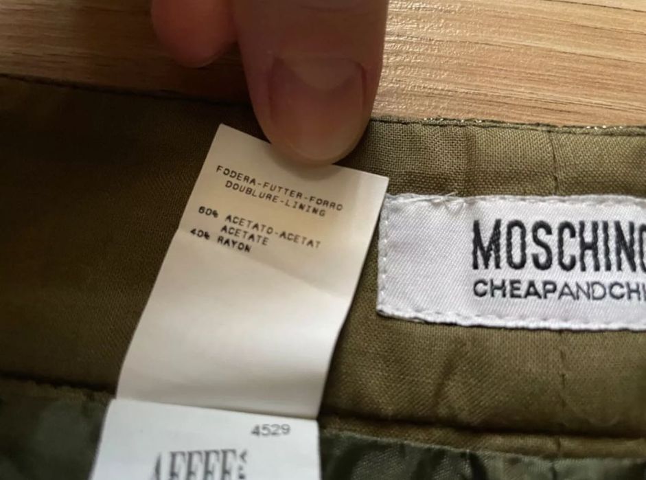 Moschino Cheap & Chic disco панталон