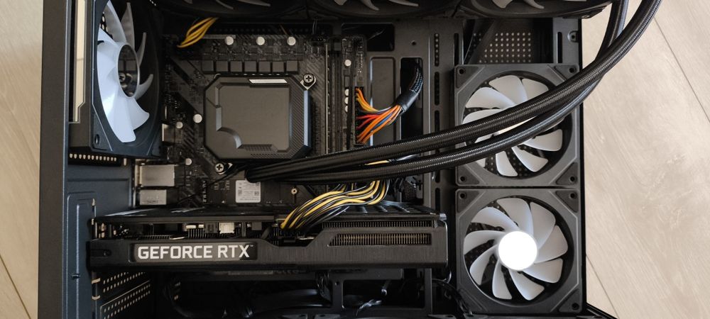 Системный блок аквариум